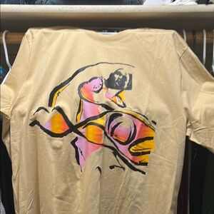 Graphic Beige T-Shirt